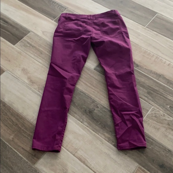Mossimo Eggplant light weight Denim sz11 - Picture 2 of 3